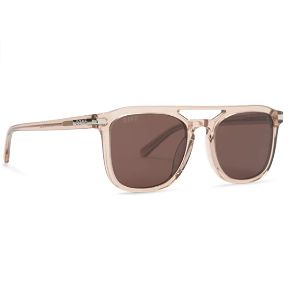 DIFF Eyewear - Tanner - Designer Square Sunglasses for Men and Women ...